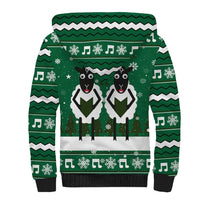 Sheep Baaa Humbug Christmas Sherpa Hoodie Xmas Holiday Patterns - Wonder Print Shop