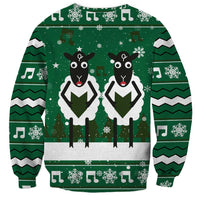Sheep Baaa Humbug Christmas Sweatshirt Xmas Holiday Patterns - Wonder Print Shop