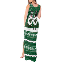 Sheep Baaa Humbug Christmas Tank Maxi Dress Xmas Holiday Patterns - Wonder Print Shop