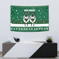 Sheep Baaa Humbug Christmas Tapestry Xmas Holiday Patterns - Wonder Print Shop
