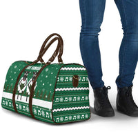 Sheep Baaa Humbug Christmas Travel Bag Xmas Holiday Patterns - Wonder Print Shop