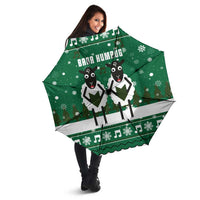 Sheep Baaa Humbug Christmas Umbrella Xmas Holiday Patterns - Wonder Print Shop