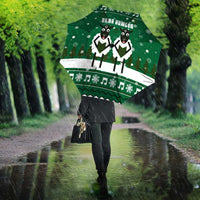 Sheep Baaa Humbug Christmas Umbrella Xmas Holiday Patterns - Wonder Print Shop