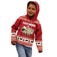 Sheep Merry Christmas Kid Hoodie Xmas Holiday Patterns - Wonder Print Shop