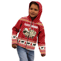 Sheep Merry Christmas Kid Hoodie Xmas Holiday Patterns - Wonder Print Shop