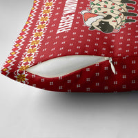 Sheep Merry Christmas Pillow Cover Xmas Holiday Patterns - Wonder Print Shop