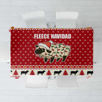 Sheep Merry Christmas Tablecloth Xmas Holiday Patterns - Wonder Print Shop