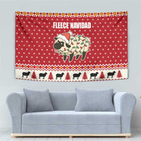 Sheep Merry Christmas Tapestry Xmas Holiday Patterns - Wonder Print Shop