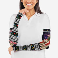 Siberian Husky Show Up Xmas Christmas Arm Sleeves Xmas Holiday Patterns - Wonder Print Shop