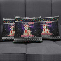 Siberian Husky Show Up Xmas Christmas Pillow Cover Xmas Holiday Patterns - Wonder Print Shop