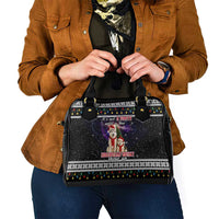 Siberian Husky Show Up Xmas Christmas Shoulder Handbag Xmas Holiday Patterns - Wonder Print Shop