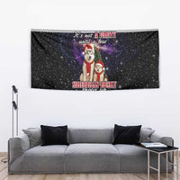 Siberian Husky Show Up Xmas Christmas Tapestry Xmas Holiday Patterns - Wonder Print Shop