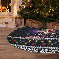 Siberian Husky Show Up Xmas Christmas Tree Skirt Xmas Holiday Patterns - Wonder Print Shop