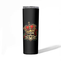 I'm Not A Princess I'm The Fcking Queen Skinny Tumbler - Wonder Print Shop