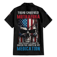Tread Carefully Muthafuka Family Matching Mermaid Dress and Hawaiian Shirt - Wonder Print Shop