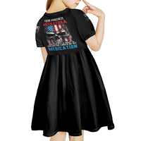 Tread Carefully Muthafuka Kid Short Sleeve Dress - Wonder Print Shop