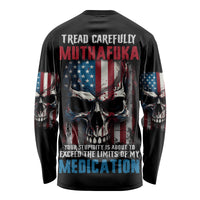 Tread Carefully Muthafuka Long Sleeve Shirt - Wonder Print Shop