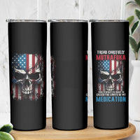 Tread Carefully Muthafuka Skinny Tumbler - Wonder Print Shop