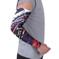 Personalized Patriotic Motocross Arm Sleeves with USA Flag Colors – Dirt Bike Racing Design - Wonder Print Shop