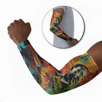 Martin Luther King Jr Arm Sleeves Colorful Street Art Portrait Black History Graffiti Style - Wonder Print Shop