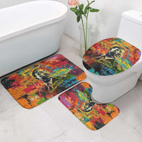 Martin Luther King Jr Bathroom Set Colorful Street Art Portrait Black History Graffiti Style - Wonder Print Shop