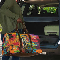Martin Luther King Jr Travel Bag Colorful Street Art Portrait Black History Graffiti Style - Wonder Print Shop