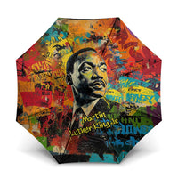 Martin Luther King Jr Umbrella Colorful Street Art Portrait Black History Graffiti Style - Wonder Print Shop