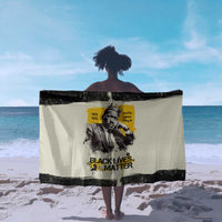Martin Luther King Jr Sarong Black Lives Matter Street Art Portrait Civil Rights Tribute Bold Striped - Wonder Print Shop