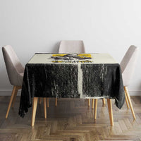 Martin Luther King Jr Tablecloth Black Lives Matter Street Art Portrait Civil Rights Tribute Bold Striped - Wonder Print Shop