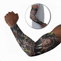 Malcolm X Arm Sleeves Street Art Style Portrait Quote The Future Belongs to Those Who Prepare Civil Rights Tribute - Wonder Print Shop