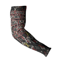 Malcolm X Arm Sleeves Street Art Style Portrait Quote The Future Belongs to Those Who Prepare Civil Rights Tribute - Wonder Print Shop