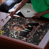 Malcolm X Puzzle Street Art Style Portrait Quote The Future Belongs to Those Who Prepare Civil Rights Tribute - Wonder Print Shop
