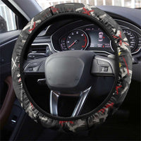 Malcolm X Steering Wheel Cover Street Art Style Portrait Quote The Future Belongs to Those Who Prepare Civil Rights Tribute - Wonder Print Shop