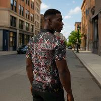 Malcolm X Zipper Polo Shirt Street Art Style Portrait Quote The Future Belongs to Those Who Prepare Civil Rights Tribute - Wonder Print Shop