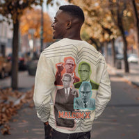 Malcolm X Sweatshirt Pop Art Portrait Collage Civil Rights Activist Retro Style Design - Wonder Print Shop