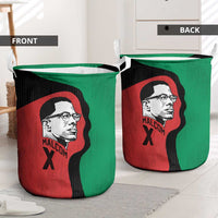 Malcolm X Laundry Basket Truth Is on the Side of the Oppressed Quote Civil Rights Tribute - Wonder Print Shop