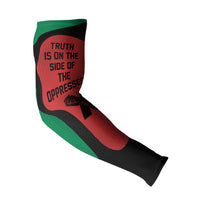 Malcolm X Arm Sleeves Truth Is on the Side of the Oppressed Quote Civil Rights Tribute - Wonder Print Shop