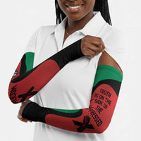 Malcolm X Arm Sleeves Truth Is on the Side of the Oppressed Quote Civil Rights Tribute - Wonder Print Shop