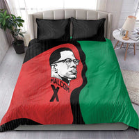 Malcolm X Bedding Set Truth Is on the Side of the Oppressed Quote Civil Rights Tribute - Wonder Print Shop