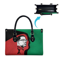 Malcolm X Leather Bag Truth Is on the Side of the Oppressed Quote Civil Rights Tribute - Wonder Print Shop