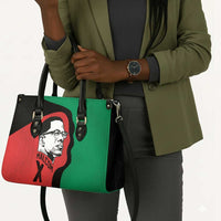 Malcolm X Leather Bag Truth Is on the Side of the Oppressed Quote Civil Rights Tribute - Wonder Print Shop