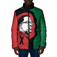 Malcolm X Padded Jacket Truth Is on the Side of the Oppressed Quote Civil Rights Tribute - Wonder Print Shop