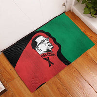 Malcolm X Rubber Doormat Truth Is on the Side of the Oppressed Quote Civil Rights Tribute - Wonder Print Shop