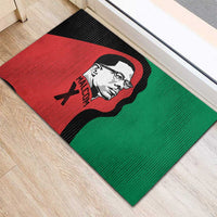 Malcolm X Rubber Doormat Truth Is on the Side of the Oppressed Quote Civil Rights Tribute - Wonder Print Shop