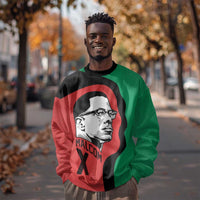 Malcolm X Sweatshirt Truth Is on the Side of the Oppressed Quote Civil Rights Tribute - Wonder Print Shop