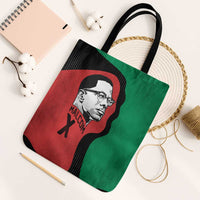 Malcolm X Tote Bag Truth Is on the Side of the Oppressed Quote Civil Rights Tribute - Wonder Print Shop