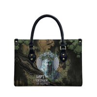 Hapi Egyptian Leather Bag Bringer of Kemet Nature Spirit Flowing Water and Earth Harmony