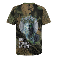 Hapi Egyptian Rugby Jersey Bringer of Kemet Nature Spirit Flowing Water and Earth Harmony