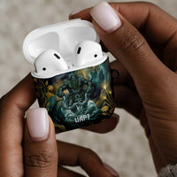 Egyptian Hapi AirPods Case God of the Nile Ankh Symbol Lotus Flowers and Sacred River Energy