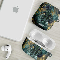 Egyptian Hapi AirPods Case God of the Nile Ankh Symbol Lotus Flowers and Sacred River Energy